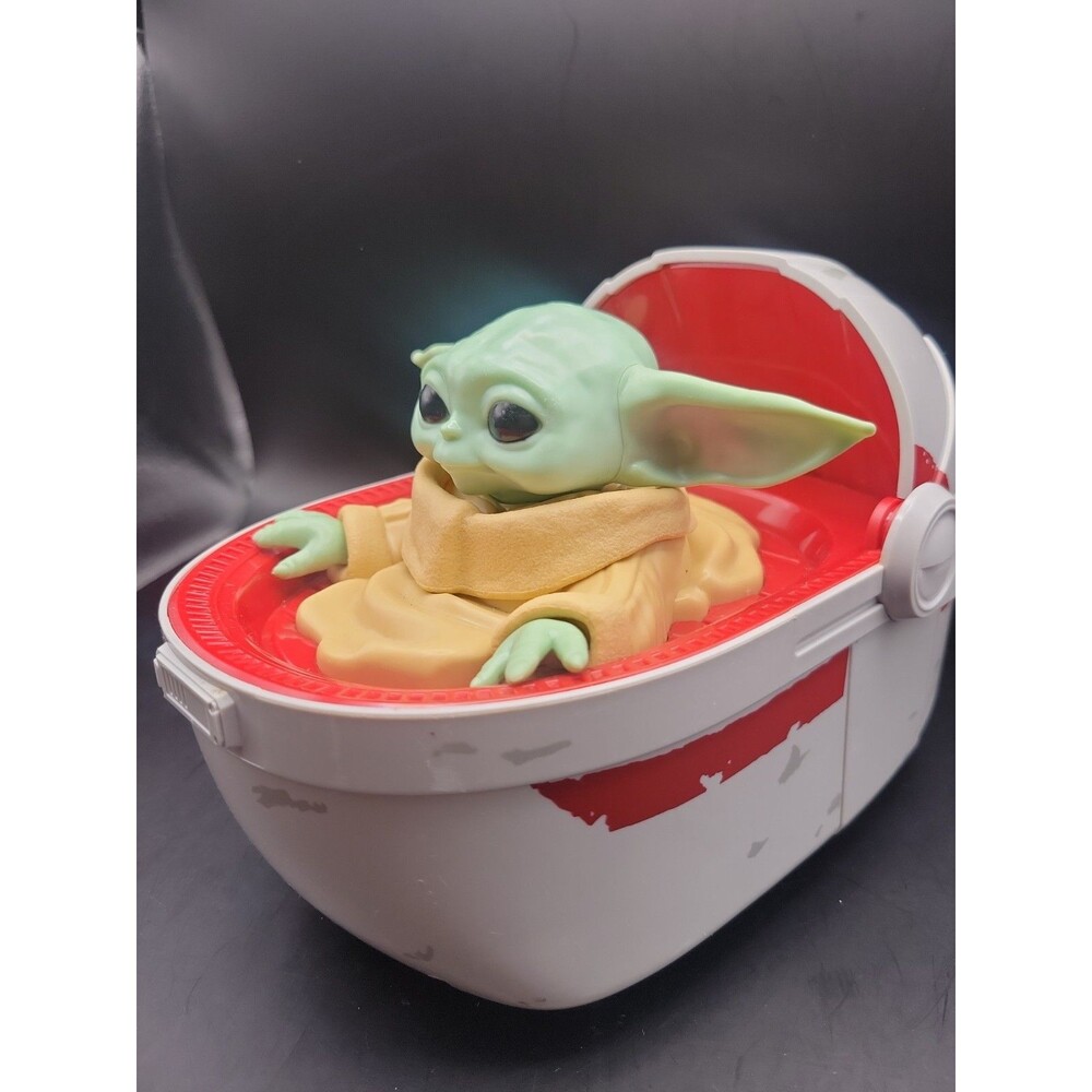Star Wars: The Mandalorian Baby Yoda 9" Grogu & Hover Pram-No Remote Control